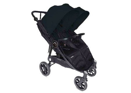 Silla Paseo Gemelar Easy Twin 4  Black + Capazo