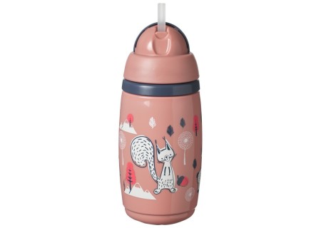 Botella Superstar Térmica con Caña Rosa 266 ml.