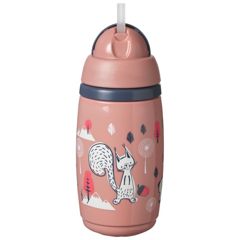 Botella Superstar Térmica con Caña Rosa 266 ml.