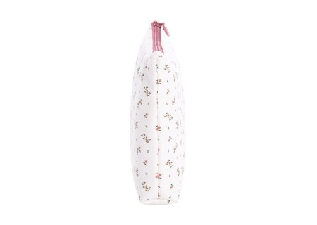 Bolsa Aseo Aura Beige/ Flores Cambrass