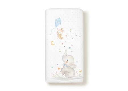 Conjunto Funda Nórdica Cuna Colección Elefante Azul