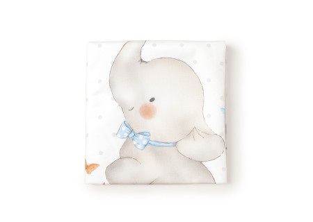 Conjunto Funda Nórdica Cuna Colección Elefante Azul