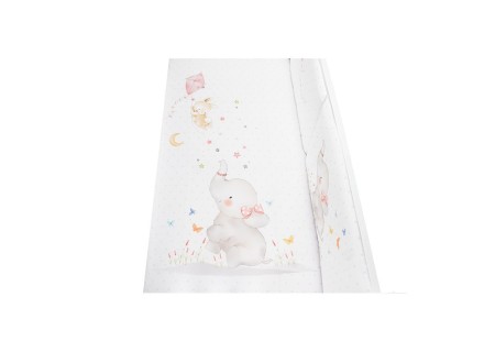 Conjunto Funda Nórdica Cuna Colección Elefante Rosa