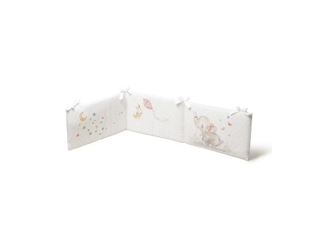 Conjunto Funda Nórdica Cuna Colección Elefante Rosa