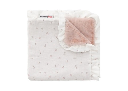 Manta Reversible Twin Rosa
