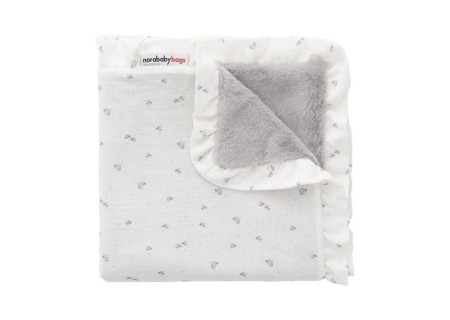 Manta Reversible Twin Gris