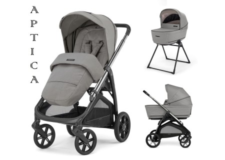 Cochecito Duo Aptica Platinum Grey
