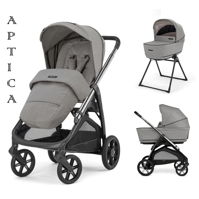Cochecito Duo Aptica Platinum Grey