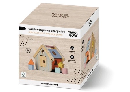 Casita con Piezas Encajables Saro