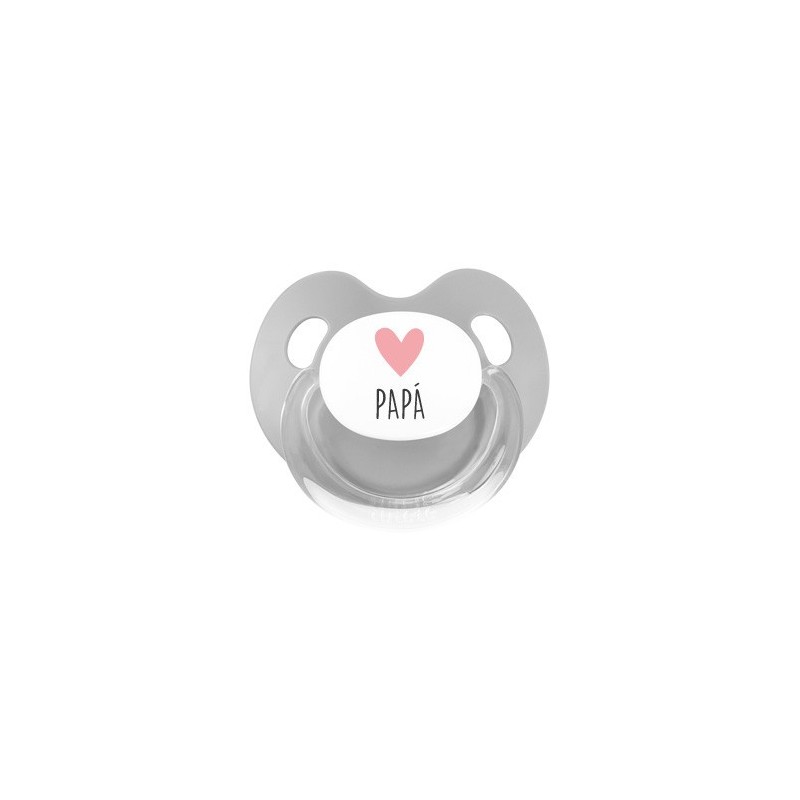 Chupete Corazón Papá.