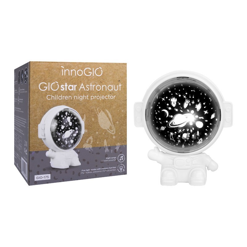 Proyector con Música GIOstar Astronauta