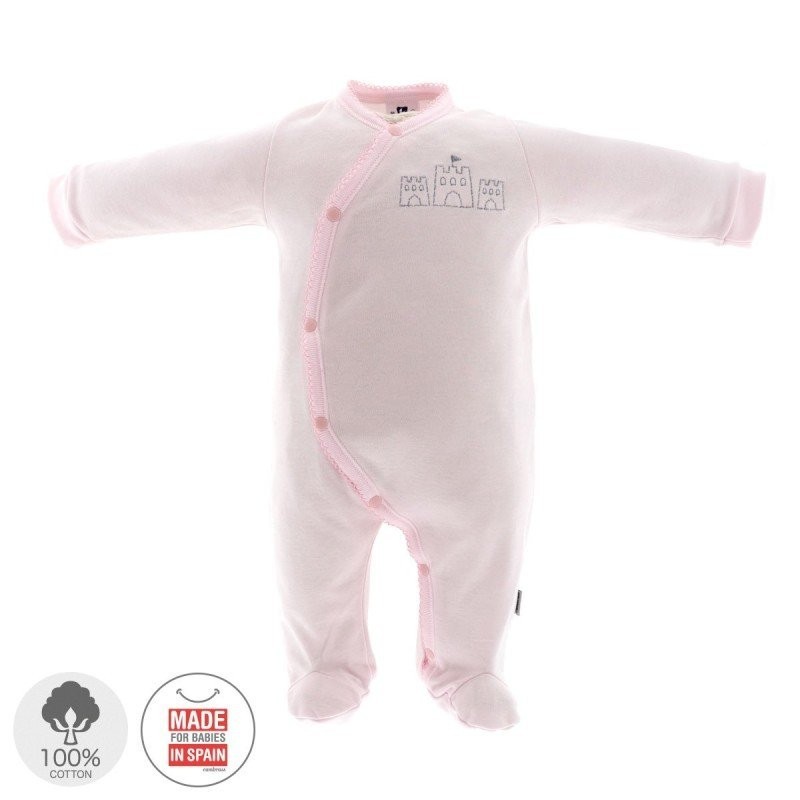 Pelele Largo Rosa Cambrass