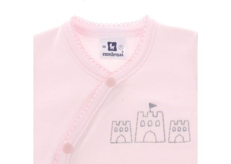 Pelele Largo Rosa Cambrass