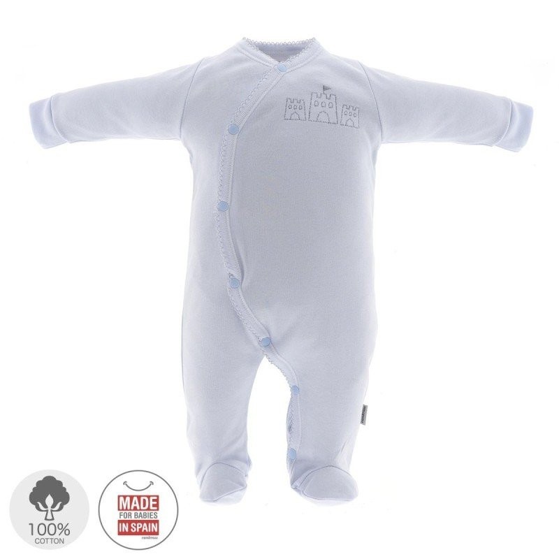 Pelele Largo Celeste Cambrass