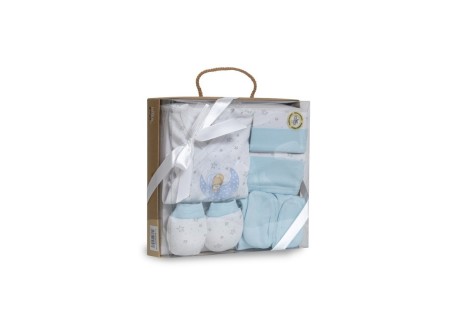 Conjunto SET 5 Piezas Sleep Azul Interbaby