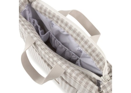 Bolso Maternal Pack Vichy Beige