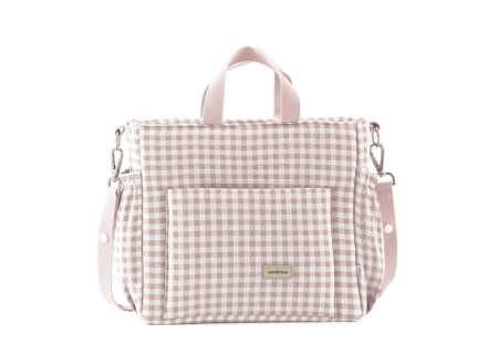 Bolso Maternal Pack Vichy Rosa