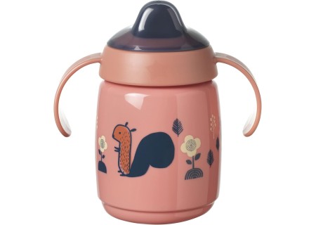 Vaso Aprendizaje Superstar con boquilla Rosa  300 ml.