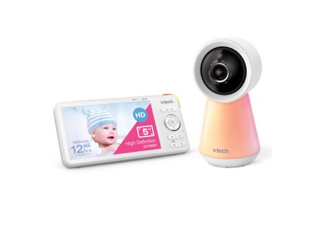 Vigilabebés de 5" Monitor de Vídeo Inteligente Wi-Fi 1080p
