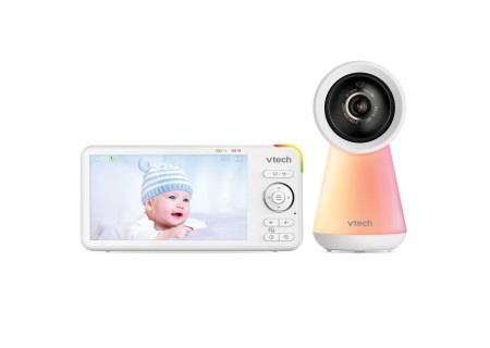 Vigilabebés de 5" Monitor de Vídeo Inteligente Wi-Fi 1080p