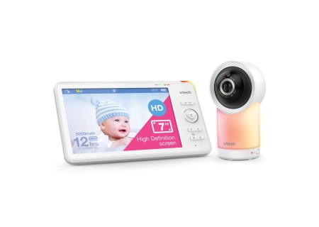 Vigilabebés Wi-Fi Video Monitor 7” HD Cámara Orientable