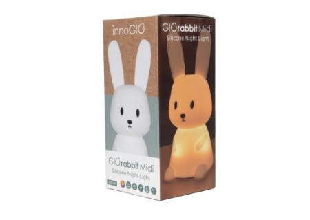 Luz Nocturna de Silicona GIOrabbit Midi InnoGIO
