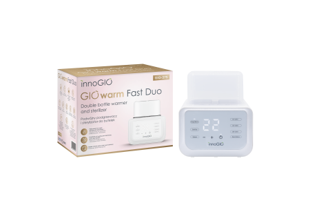 Calienta Biberones y Esterilizador Doble GIOwarm Fast Duo