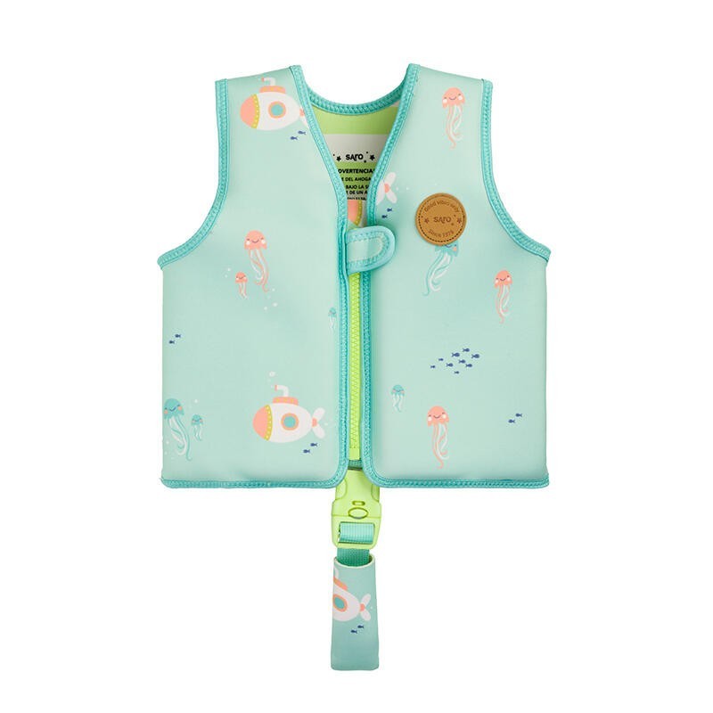Chaleco Flotador de Aprendizaje Talla S 1-3 años Colección Jeallyfish