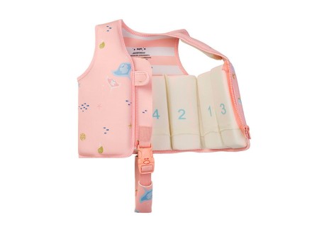 Chaleco Flotador de Aprendizaje Talla S 1-3 años Colección Seahorse