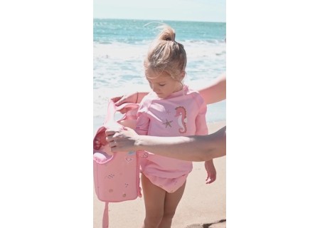 Chaleco Flotador de Aprendizaje Talla S 1-3 años Colección Seahorse