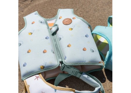 Chaleco Flotador de Aprendizaje Talla S 1-3 años Colección Bee Happy