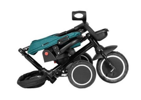 Triciclo Evolutivo Reclinable Bebé Elliot Turquesa