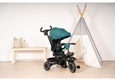 Triciclo Evolutivo Reclinable Bebé Elliot Turquesa