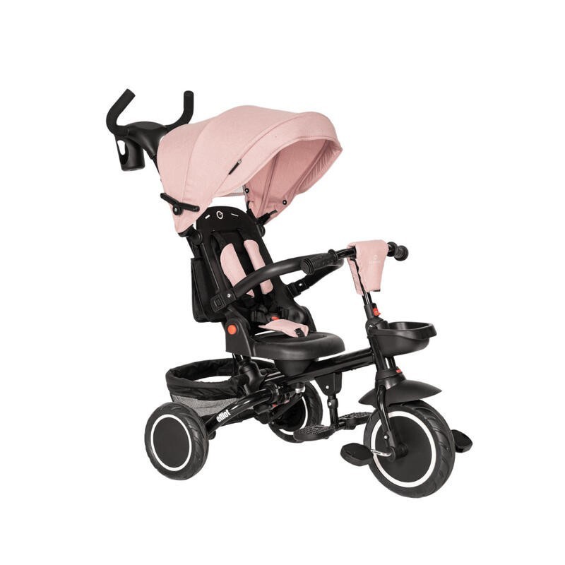 Triciclo Evolutivo Reclinable Bebé Elliot Pink