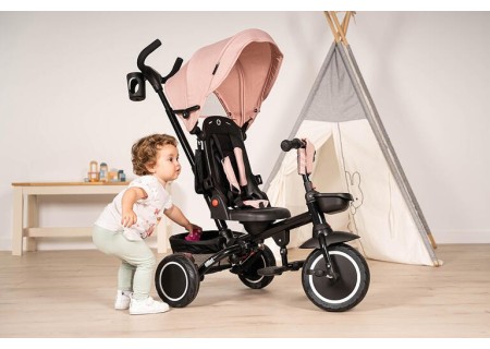 Triciclo Evolutivo Reclinable Bebé Elliot Pink