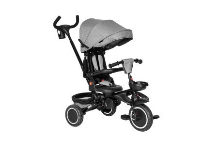 Triciclo Evolutivo Reclinable Bebé Elliot Grey