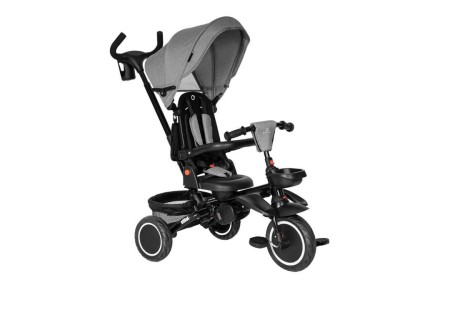 Triciclo Evolutivo Reclinable Bebé Elliot Grey