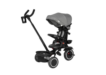 Triciclo Evolutivo Reclinable Bebé Elliot Grey