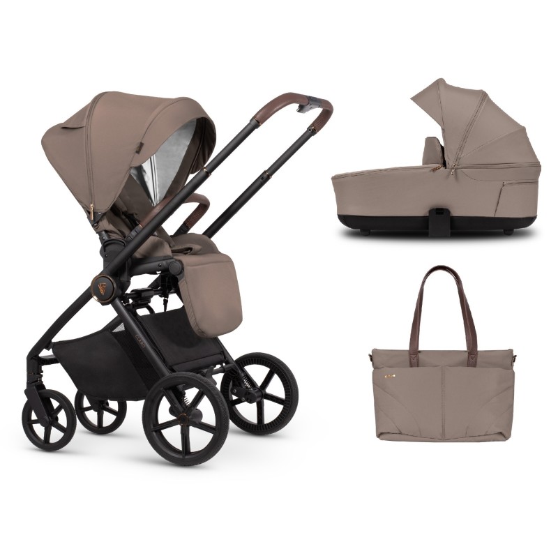 Cochecito System Duo Venicci Claro Almond