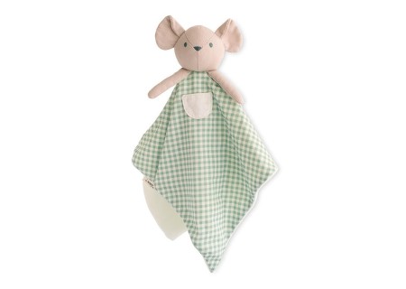 Mousie Doudou "Spring Cottage" Green Vichy