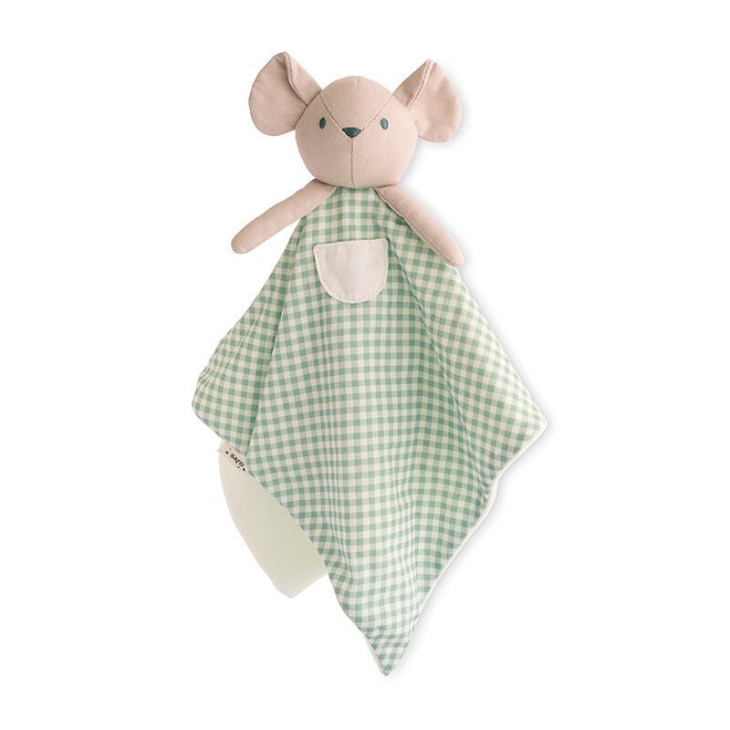 Mousie Doudou "Spring Cottage" Green Vichy