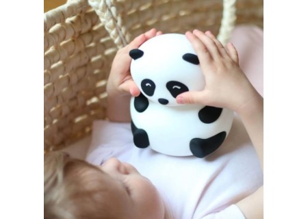 Lampara Nocturna Silicona Oso Panda Rabbit & Friends