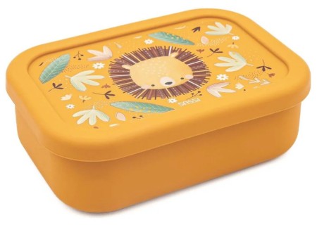 Fiambrera Silicona Colección Chompy León de Sassi