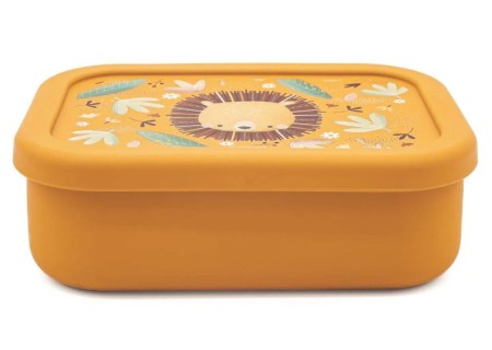 Fiambrera Silicona Colección Chompy León de Sassi