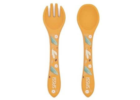 Vajilla 5 Piezas Silicona Colección Chompy León de Sassi