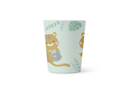 Vajilla 5 Piezas Microondas Jungle Cheetahs Hunter Mint