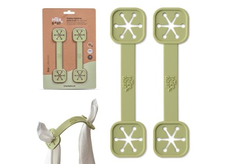 Sujeta- Baberos de Silicona Interbaby