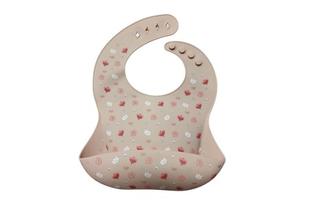 Babero  Silicona Little Garden