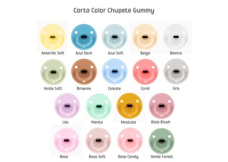 Chupete Gummy Silicona Soy el Rey de mis Abuelos