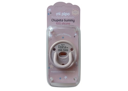 Chupete Gummy Silicona Soy el Rey de mis Abuelos